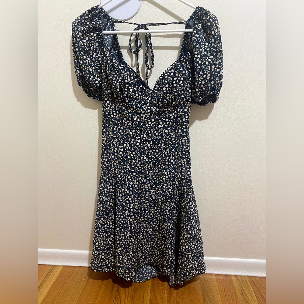 Altard State: Navy Floral Dress